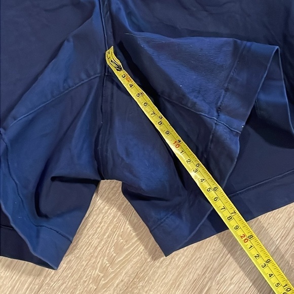 Lane Bryant Women Shorts Size 20 Blue High Rise Stretch Cotton Causal Classic - Picture 11 of 11